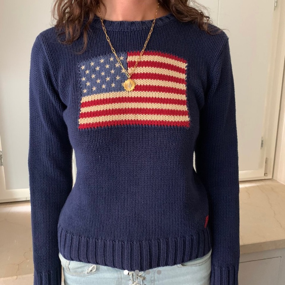 Ralph Lauren Flag Sweater